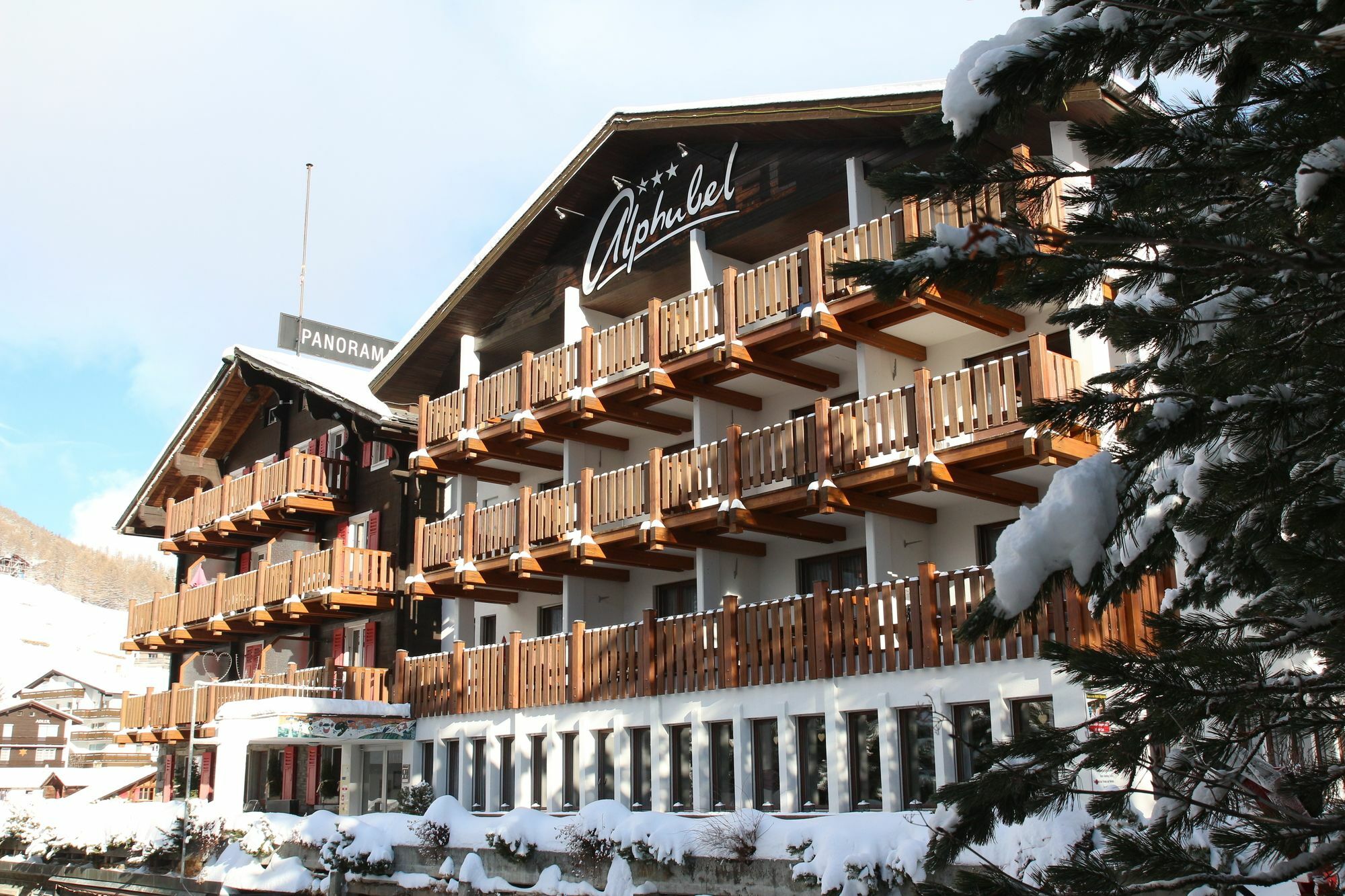 Swiss Family Hotel Alphubel Saas-Fee Bagian luar foto